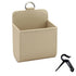 Car Storage Bag Air Vent Dashboard Tidy Hanging Leather Organizer Box Glasses Phone Holder Storage Organizer Car Accessories PU Leather Pouch Holder Mobile Phone Hanging Organizer Container