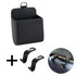 Car Storage Bag Air Vent Dashboard Tidy Hanging Leather Organizer Box Glasses Phone Holder Storage Organizer Car Accessories PU Leather Pouch Holder Mobile Phone Hanging Organizer Container