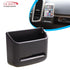 Car Storage Box For Coin Card Mobile Phone Holder Auto Interior Supplies Sundries Bracket Soft PVC Car Organizer Car Air Vent Storage Bag Organizer Pocket Sunglass Holder Car Mount Phone Holder Coin Key Card Case Organizer With Hook