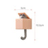 Cartoon Cat Hook Self Adhesive Dormitory Bedroom Door Hangers Hooks Key Umbrella Towel Cap Coat Rack Wall Animal Decoration Rack Non-Marking Hook Nail-Free Animal Hook Entrance Key Strong Sticking Hook