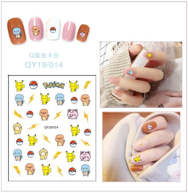 Cartoon Characters Plants Animals Forest Flowers Small Fresh Flowers 3D Nail Stickers Hyuna Style Nail Patch Waterproof Self Adhesive Nail Decals for Nail Art Decoration Including Hearts Stars Letters Bowknot Leaves Flowers Plants Fruits Butterflies - ALLURELATION - 3D Nail, 554, bowknot, environmental-friendly, Fruits Butterflies, Hearts Star, Hyuna Style, Leaves Flowers, Letters Bowknot, Nail Art, Nail Patch, Nail Stickers, non-toxic, Safe materials, Waterproof - Stevvex.com