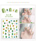 Cartoon Characters Plants Animals Forest Flowers Small Fresh Flowers 3D Nail Stickers Hyuna Style Nail Patch Waterproof Self Adhesive Nail Decals for Nail Art Decoration Including Hearts Stars Letters Bowknot Leaves Flowers Plants Fruits Butterflies - ALLURELATION - 3D Nail, 554, bowknot, environmental-friendly, Fruits Butterflies, Hearts Star, Hyuna Style, Leaves Flowers, Letters Bowknot, Nail Art, Nail Patch, Nail Stickers, non-toxic, Safe materials, Waterproof - Stevvex.com