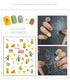 Cartoon Characters Plants Animals Forest Flowers Small Fresh Flowers 3D Nail Stickers Hyuna Style Nail Patch Waterproof Self Adhesive Nail Decals for Nail Art Decoration Including Hearts Stars Letters Bowknot Leaves Flowers Plants Fruits Butterflies - ALLURELATION - 3D Nail, 554, bowknot, environmental-friendly, Fruits Butterflies, Hearts Star, Hyuna Style, Leaves Flowers, Letters Bowknot, Nail Art, Nail Patch, Nail Stickers, non-toxic, Safe materials, Waterproof - Stevvex.com