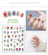 Cartoon Characters Plants Animals Forest Flowers Small Fresh Flowers 3D Nail Stickers Hyuna Style Nail Patch Waterproof Self Adhesive Nail Decals for Nail Art Decoration Including Hearts Stars Letters Bowknot Leaves Flowers Plants Fruits Butterflies - ALLURELATION - 3D Nail, 554, bowknot, environmental-friendly, Fruits Butterflies, Hearts Star, Hyuna Style, Leaves Flowers, Letters Bowknot, Nail Art, Nail Patch, Nail Stickers, non-toxic, Safe materials, Waterproof - Stevvex.com