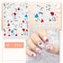 Cartoon Characters Plants Animals Forest Flowers Small Fresh Flowers 3D Nail Stickers Hyuna Style Nail Patch Waterproof Self Adhesive Nail Decals for Nail Art Decoration Including Hearts Stars Letters Bowknot Leaves Flowers Plants Fruits Butterflies - ALLURELATION - 3D Nail, 554, bowknot, environmental-friendly, Fruits Butterflies, Hearts Star, Hyuna Style, Leaves Flowers, Letters Bowknot, Nail Art, Nail Patch, Nail Stickers, non-toxic, Safe materials, Waterproof - Stevvex.com