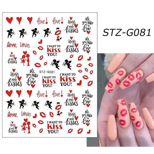Cartoon Characters Plants Animals Forest Flowers Small Fresh Flowers 3D Nail Stickers Hyuna Style Nail Patch Waterproof Self Adhesive Nail Decals for Nail Art Decoration Including Hearts Stars Letters Bowknot Leaves Flowers Plants Fruits Butterflies - ALLURELATION - 3D Nail, 554, bowknot, environmental-friendly, Fruits Butterflies, Hearts Star, Hyuna Style, Leaves Flowers, Letters Bowknot, Nail Art, Nail Patch, Nail Stickers, non-toxic, Safe materials, Waterproof - Stevvex.com