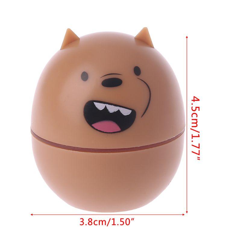 Cartoon Little Brown Bear Contact Lens Case Holder For Men And Women Fashion Cute Eye Care Contact Lens Cute Portable Panda Animal Contact Lens Box Holder Storage Container