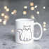 Cat Lovers Mug Coffee Right Meow Funny Message Novelty Ceramic Cup Coffee Mug Cat Mom Gifts for Women Cat Stuff for Cat Lovers Mother's Day Birthday Gifts for Mom from Daughter Best Gift Ideas for Best Friends, Coffee Lovers Cat Lover Coffee Mugs