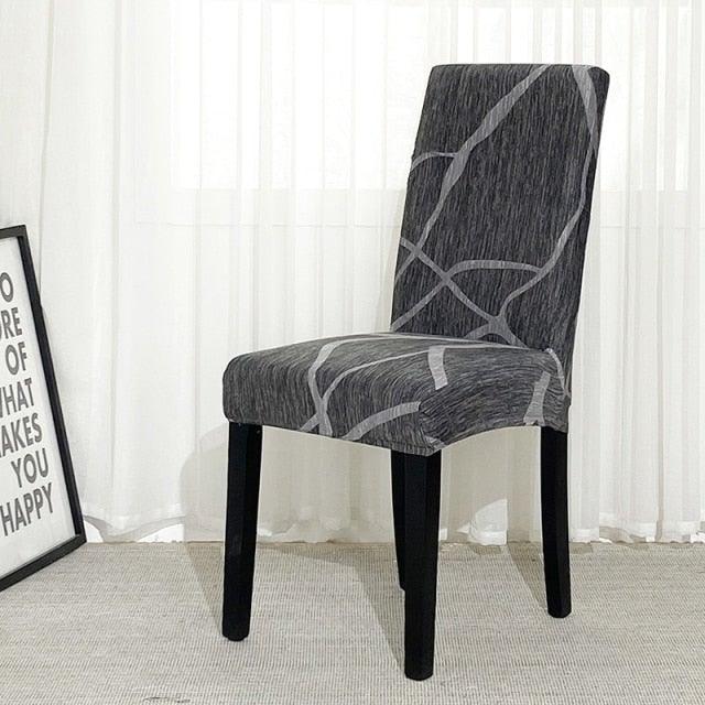 Chair Covers For Dining Room Stretch Spandex Removable Washable Anti-dust Seat Slipcover Multicolor  Chair covers  Chair Covers For Dining Room With Printed Patterns Easy Slip-on Stretchy Dining Room Chair Covers