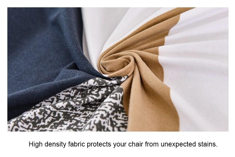 Chair Covers For Dining Room Stretch Spandex Removable Washable Anti-dust Seat Slipcover Multicolor  Chair covers  Chair Covers For Dining Room With Printed Patterns Easy Slip-on Stretchy Dining Room Chair Covers