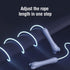 Children Jump Ropes Adjustable Night Glowing Skipping Rope LED Light Up Adult Kids Jump Skipping Rope Fitness Cordless Jump Rope For Kids Glowing Jump Rope Adjustable Skipping Rope Fitness Exercise Jump Ropes For Home Workout