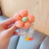 Children's Crown Headwear Birthday Show Princess Baby's Rhinestone Comb Hairpin Hair Clip Hair Jewelry Pearl Hair Ties Fashion For All Hair Types Elastic Beaded Hair Bands With Crown Scrunchies For Women