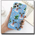 Christmas Beautiful Santa Phone Case For iPhone 13 14 12 11 Pro Max Mini 14Plus Soft Silicone Cover Christmas Silicone Mobile Phone Case Protective Case Comfortable Case for iPhone