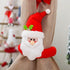 Christmas Curtain Buckle Tieback Flannel Door Curtain Home DecorateChristmas Trees New Year Snowmen Window Decorations Curtain Holdback Fastener Clamp Wine Bottle Topper Hugger Holder Snowman Christmas Ornaments Home Decor