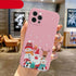 Christmas Pattern Design Red Silicone Phone Cover Anti-Scratch Soft Slim Bumper Shockproof Protective Case Shockproof Phone Case For iPhone 13 14 Pro Max Merry Christmas Candy Silicone Bumper Cover