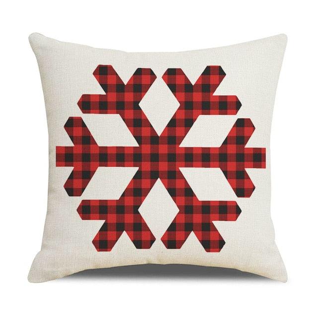 Christmas Pillow Covers Xmas Decorative Christmas Pillow Covers Christmas Decor Pillow Cases Retro Beautiful Cushion Cover Throw Pillowcase Winter Holiday Cushion Case For Home Decor 45x45CM