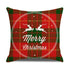 Christmas Pillow Covers Xmas Decorative Christmas Pillow Covers Christmas Decor Pillow Cases Retro Beautiful Cushion Cover Throw Pillowcase Winter Holiday Cushion Case For Home Decor 45x45CM