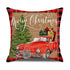 Christmas Pillow Covers Xmas Decorative Christmas Pillow Covers Christmas Decor Pillow Cases Retro Beautiful Cushion Cover Throw Pillowcase Winter Holiday Cushion Case For Home Decor 45x45CM