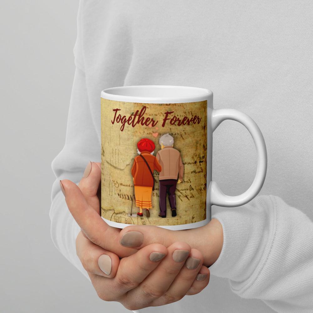 Coffee Mug Gift for Lovers We'll Grow Old Together Gifts for Him, Her, Husband, Wife, Him And Her Gifts Holiday, Birthday, Valentine Day Gifts. Valentine Day Gift for Wife From Husband Romantic Gift For Her - Both Sides Printed - ALLURELATION - 599, Coffee Mug Gift, Coffee Mugs, Couple Mugs, Couples Gifts, customized Mugs, Gifts for Lovers, Girlfriend Gifts, His and Hers, His and Hers Coffee Mugs, Love Gifts, Print on demand, Romantic Gifts for Her, Valentine Day Gift for Wife, Wife Gifts - Stevvex.com