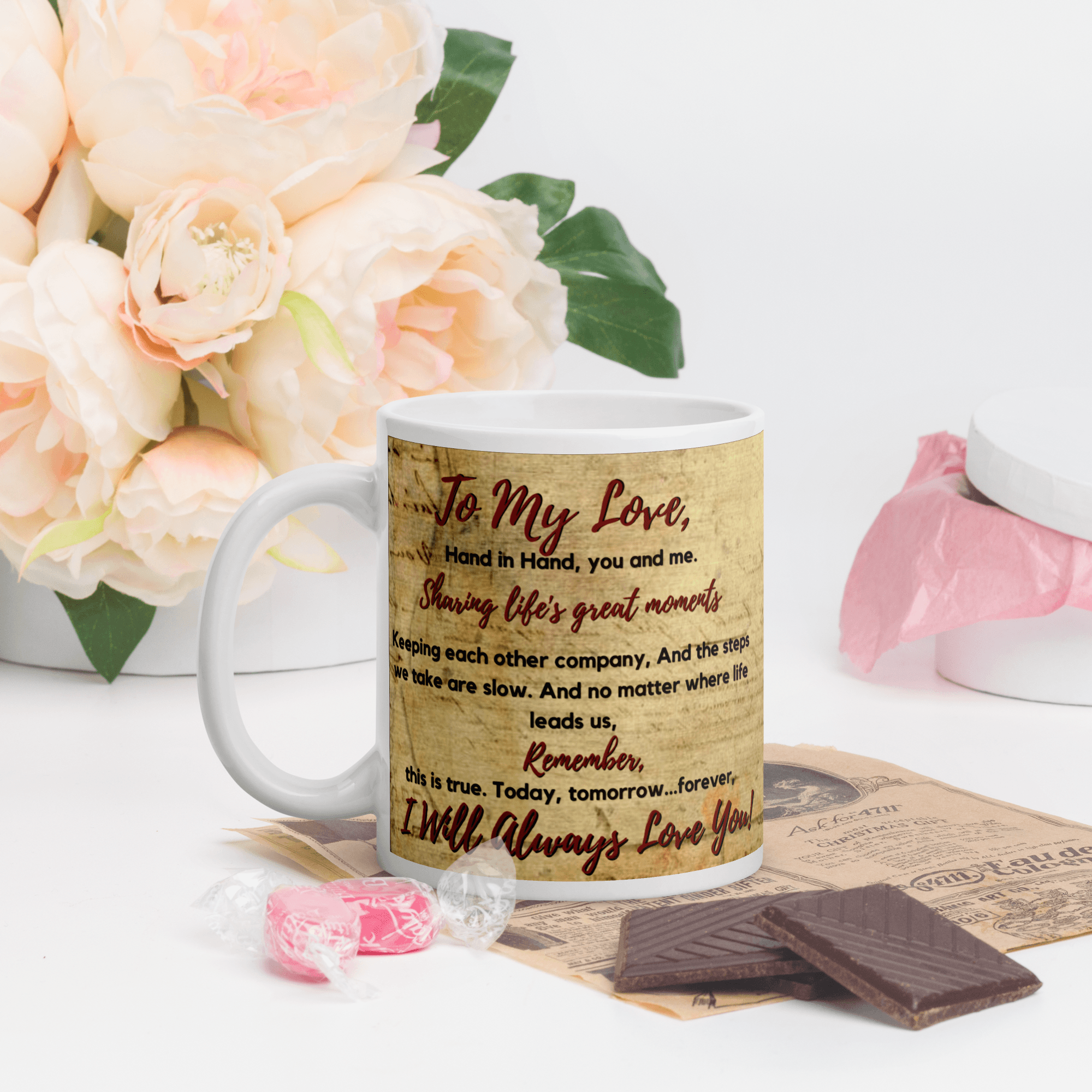 Coffee Mug Gift for Lovers We'll Grow Old Together Gifts for Him, Her, Husband, Wife, Him And Her Gifts Holiday, Birthday, Valentine Day Gifts. Valentine Day Gift for Wife From Husband Romantic Gift For Her - Both Sides Printed - ALLURELATION - 599, Coffee Mug Gift, Coffee Mugs, Couple Mugs, Couples Gifts, customized Mugs, Gifts for Lovers, Girlfriend Gifts, His and Hers, His and Hers Coffee Mugs, Love Gifts, Print on demand, Romantic Gifts for Her, Valentine Day Gift for Wife, Wife Gifts - Stevvex.com