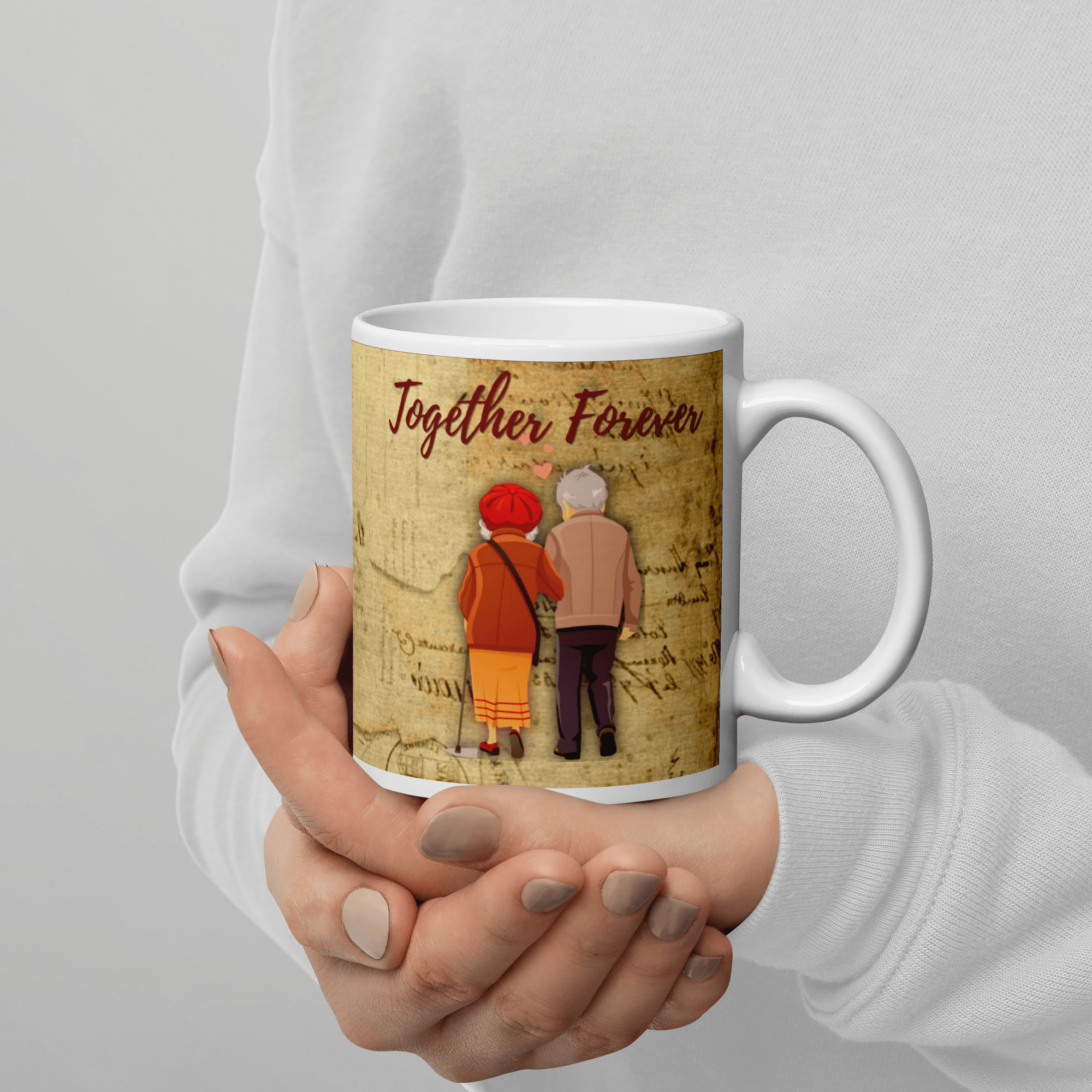 Coffee Mug Gift for Lovers We'll Grow Old Together Gifts for Him, Her, Husband, Wife, Him And Her Gifts Holiday, Birthday, Valentine Day Gifts. Valentine Day Gift for Wife From Husband Romantic Gift For Her - Both Sides Printed - ALLURELATION - 599, Coffee Mug Gift, Coffee Mugs, Couple Mugs, Couples Gifts, customized Mugs, Gifts for Lovers, Girlfriend Gifts, His and Hers, His and Hers Coffee Mugs, Love Gifts, Print on demand, Romantic Gifts for Her, Valentine Day Gift for Wife, Wife Gifts - Stevvex.com