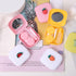 Colorful Contact Lens Cases Box With Mirror Cute Girl Fruit Women Mini Eyes Contact Lenses Case Container Travel Kit Set Colorful Contact Lens Case Travel Kit Contact Box Holder Lightweight Storage Container With Mirror