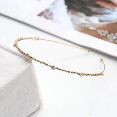 Colorful Rhinestone Flower Leaf Hair Hoop Headband Hairband for Women Girls Bezel Hair Band Hair Accessories Flower and Leaves Crown Hair Band for Bride and Bridesmaids