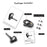 Comfortable Bluetooth Earpiece Wireless Earphone Bluetooth 5.0 Handsfree Earpiece Noise Cancelling HiFi Headset With Dual HD Mic For All Smart Phones Ear Wireless Bluetooth Sport Lightweight Headphones With Case Standby Time For Business Workout Driving
