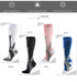 Compression Socks Nylon Medical Nursing Stockings Specializes Outdoor Cycling Sport Socks Men,20-30mmhg Run Nurse Socks for Edema Diabetic Varicose Veins Fast-drying Breathable Adult Sports Socks