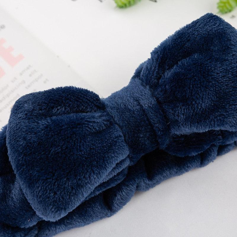 Coral Fleece Soft Headband Cross Top Knot Hairband Elastic Hair Band For Women Girls Wash Face Turban Headwear Gorgeous Hair Accessories For Women