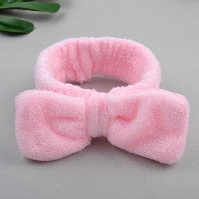 Coral Fleece Soft Headband Cross Top Knot Hairband Elastic Hair Band For Women Girls Wash Face Turban Headwear Gorgeous Hair Accessories For Women