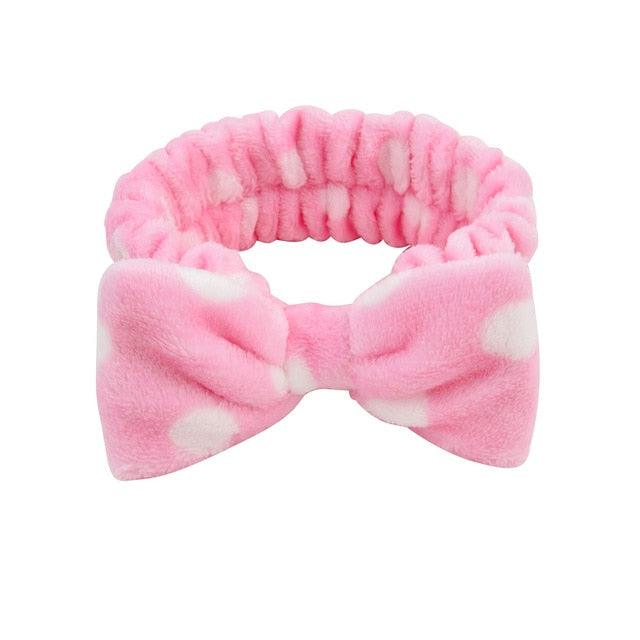 Coral Fleece Soft Headband Cross Top Knot Hairband Elastic Hair Band For Women Girls Wash Face Turban Headwear Gorgeous Hair Accessories For Women
