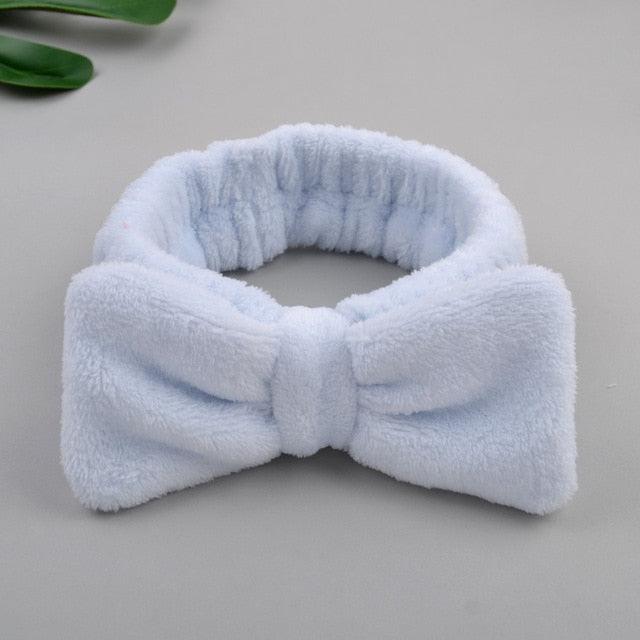 Coral Fleece Soft Headband Cross Top Knot Hairband Elastic Hair Band For Women Girls Wash Face Turban Headwear Gorgeous Hair Accessories For Women