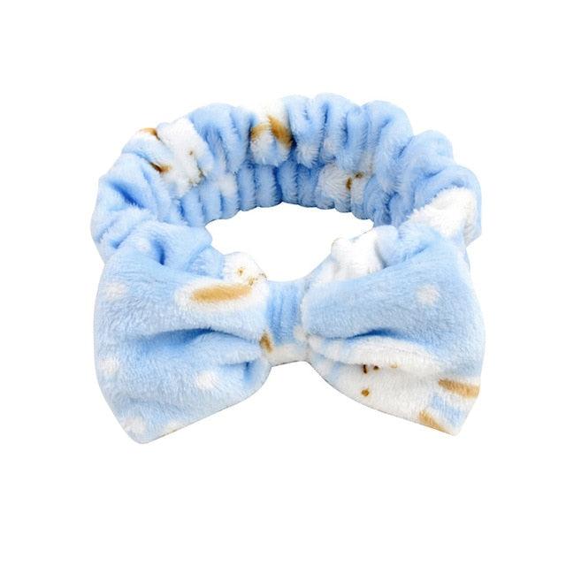 Coral Fleece Soft Headband Cross Top Knot Hairband Elastic Hair Band For Women Girls Wash Face Turban Headwear Gorgeous Hair Accessories For Women
