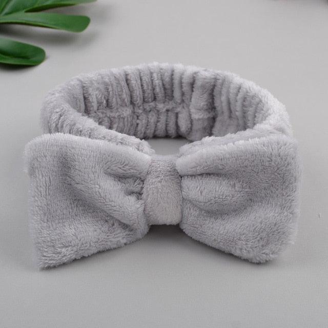 Coral Fleece Soft Headband Cross Top Knot Hairband Elastic Hair Band For Women Girls Wash Face Turban Headwear Gorgeous Hair Accessories For Women