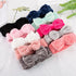 Coral Fleece Soft Headband Cross Top Knot Hairband Elastic Hair Band For Women Girls Wash Face Turban Headwear Gorgeous Hair Accessories For Women