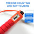 Counting Adult Fitness Fat Burning Bearing Weight Adjustable Steel Jump Rope With Counter For Aerobic Exercise Sports Fitness Cardio Workout Adjustable Cable Soft Sponge Handle For Kids Womens