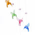 Creative Lucky Humming Bird Mobile Hanging Wind Chimes Bells Ornaments Hanging Gifts Dream-catcher Pendant Wall Home Car Decor Garden Wedding Window Decoration