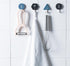 Creative Simple Hook Geometry Hook Key Umbrella Clothes Hook Strong Bathroom Wall Hook Wall Hanger Wall Keychains Holder Hanger Organizer for Home Office Dorm Rooms Decoration
