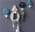 Creative Simple Hook Geometry Hook Key Umbrella Clothes Hook Strong Bathroom Wall Hook Wall Hanger Wall Keychains Holder Hanger Organizer for Home Office Dorm Rooms Decoration