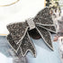 Crystal Big Bow Hair Clips For Women Girls Hair Accessories Rhinestone Hairpins Plastic Hairgirps Retro Barrette Headwear Gorgeous Hair Accessories For Women