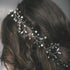 Crystal Pearl Bridal Tiaras Hairbands Hairpins Bridesmaid Diamante Hair Vine Accessories Wedding Jewelry 35cm Headwear Gorgeous Hair Accessories For Women