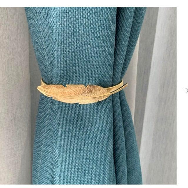 Curtain Tieback High Quality Holder Hook Buckle Clip Pretty and Fashion Polyester Decorative Home Accessories Magnetic Decorative Drapes Holdbacks Curtain Tiebacks Clips