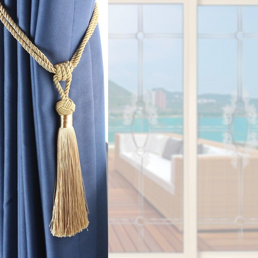 Curtain Tieback Tieback Tassel Tie Backs Decorative Curtain Clips Holdbacks Curtain Accessories For Drape Tassels Curtain Tiebacks Curtain Tassel Tiebacks Hanging Ball Tassel Curtain Hold-Backs Decorative