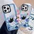 Cute Black Cat Clear Phone Case for iPhone 11 12 13 14 Pro MAX X XR XS Flowers for iPhone 7 8 Plus SE Back Covers Silicone Black with Pattern Ultra Slim Shockproof Soft Gel Back Cover Protective Bumper Skin
