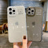 Cute Cartoon Bear Couple Clear Phone Case For iPhone 14 Pro Max 13 12 11 X XS XR 7 8 Plus Transparent Shockproof Simple Bear Case for iPhone 14 Pro Max with Camera Protector