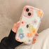 Cute Love Heart Soft Shockproof Bumper Transparent Phone Case For iPhone 12 13 Pro Max Silicone Back Cover Case  Cute Side Small Pattern for Women Girls Soft Silicone Shockproof Protective Cover