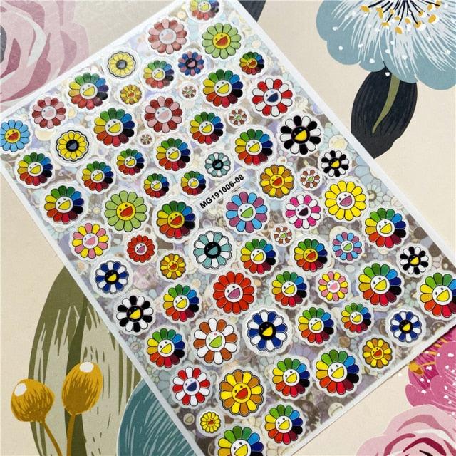 Cute rabbit Cute cat Japanese Justice Girl 3D Back Glue Nail Sticker Nail Decoration Nail Art Nail Ornament Self Adhesive Nail Decals for Nail Art Decoration Including Hearts Stars Letters Bowknot Leaves Flowers Plants Fruits Butterflies for Woman - ALLURELATION - 3D Decals, 3D Luminous, 3D Luminous Nail, 3D Nail, 3D Nail Art, 3d Nail Decal, 3D Nail Stickers, 3D Nail Supplies, 3D Self-Adhesive, 3D Self-Adhesive Nail, 554, Acrylic Nail Supplies, acrylic nails, Glue Nail, Nail Art, Nail Stickers - Stevvex.com