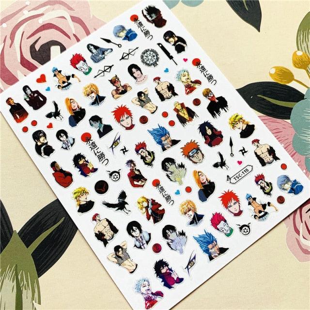 Cute rabbit Cute cat Japanese Justice Girl 3D Back Glue Nail Sticker Nail Decoration Nail Art Nail Ornament Self Adhesive Nail Decals for Nail Art Decoration Including Hearts Stars Letters Bowknot Leaves Flowers Plants Fruits Butterflies for Woman - ALLURELATION - 3D Decals, 3D Luminous, 3D Luminous Nail, 3D Nail, 3D Nail Art, 3d Nail Decal, 3D Nail Stickers, 3D Nail Supplies, 3D Self-Adhesive, 3D Self-Adhesive Nail, 554, Acrylic Nail Supplies, acrylic nails, Glue Nail, Nail Art, Nail Stickers - Stevvex.com