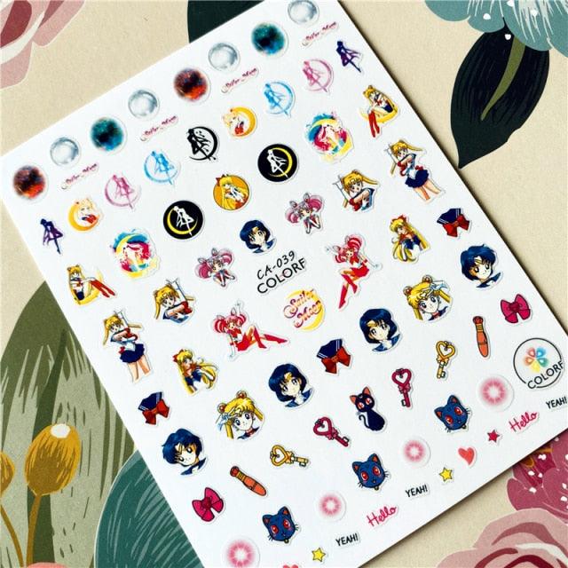 Cute rabbit Cute cat Japanese Justice Girl 3D Back Glue Nail Sticker Nail Decoration Nail Art Nail Ornament Self Adhesive Nail Decals for Nail Art Decoration Including Hearts Stars Letters Bowknot Leaves Flowers Plants Fruits Butterflies for Woman - ALLURELATION - 3D Decals, 3D Luminous, 3D Luminous Nail, 3D Nail, 3D Nail Art, 3d Nail Decal, 3D Nail Stickers, 3D Nail Supplies, 3D Self-Adhesive, 3D Self-Adhesive Nail, 554, Acrylic Nail Supplies, acrylic nails, Glue Nail, Nail Art, Nail Stickers - Stevvex.com